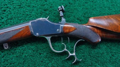 W4112 WINCHESTER-POPE MODEL 1885 HI-WALL TARGET RIFLE IN 33-40 POPE CALIBER [M] - Image 2