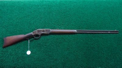 W4222 WINCHESTER MODEL 1873 RIFLE WITH 28 INCH BARREL IN 32 WCF [M] - Image 20