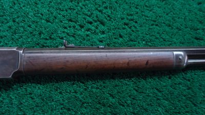 W4222 WINCHESTER MODEL 1873 RIFLE WITH 28 INCH BARREL IN 32 WCF [M] - Image 5