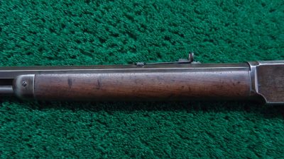 W4222 WINCHESTER MODEL 1873 RIFLE WITH 28 INCH BARREL IN 32 WCF [M] - Image 12