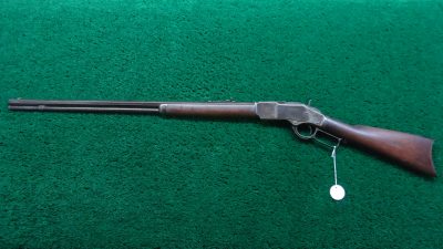 W4222 WINCHESTER MODEL 1873 RIFLE WITH 28 INCH BARREL IN 32 WCF [M] - Image 19