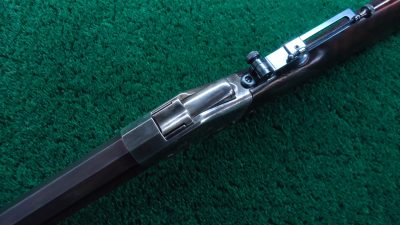 MR1693 CUSTOM ENGRAVED SHARPS MODEL 1878 BORCHARDT RIFLE IN 50-90 SHARPS CALIBER [A] - Image 4