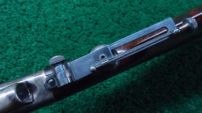 MR1693 CUSTOM ENGRAVED SHARPS MODEL 1878 BORCHARDT RIFLE IN 50-90 SHARPS CALIBER [A] - Image 10