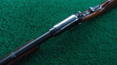 W4383 POST-WAR WINCHESTER MODEL 62A SLIDE ACTION RIFLE CHAMBERED FOR 22 S,L, OR LR [M] - Image 4