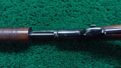 W4384 WAR-TIME WINCHESTER MODEL 62A SLIDE ACTION RIFLE CHAMBERED FOR 22 S,L, OR LR [M] - Image 9