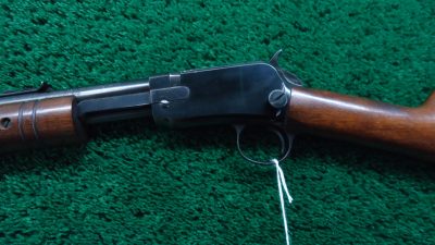 W4384 WAR-TIME WINCHESTER MODEL 62A SLIDE ACTION RIFLE CHAMBERED FOR 22 S,L, OR LR [M] - Image 2