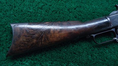 W928 FACTORY ENGRAVED DELUXE 2ND MODEL 1873 WINCHESTER RIFLE [A] - Image 24