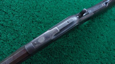 W928 FACTORY ENGRAVED DELUXE 2ND MODEL 1873 WINCHESTER RIFLE [A] - Image 4