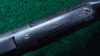 W928 FACTORY ENGRAVED DELUXE 2ND MODEL 1873 WINCHESTER RIFLE [A] - Image 11