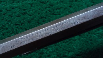 W928 FACTORY ENGRAVED DELUXE 2ND MODEL 1873 WINCHESTER RIFLE [A] - Image 13