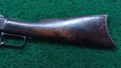 W928 FACTORY ENGRAVED DELUXE 2ND MODEL 1873 WINCHESTER RIFLE [A] - Image 22