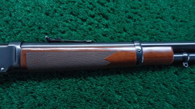 W4397 WINCHESTER MODEL 94AE LEGACY ROUND BARREL CHECKERED PISTOL GRIP DELUXE CARBINE CHAMBERED IN .357 MAGNUM [M] - Image 5
