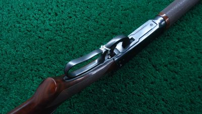W4397 WINCHESTER MODEL 94AE LEGACY ROUND BARREL CHECKERED PISTOL GRIP DELUXE CARBINE CHAMBERED IN .357 MAGNUM [M] - Image 3