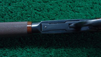 W4397 WINCHESTER MODEL 94AE LEGACY ROUND BARREL CHECKERED PISTOL GRIP DELUXE CARBINE CHAMBERED IN .357 MAGNUM [M] - Image 11