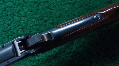 W4397 WINCHESTER MODEL 94AE LEGACY ROUND BARREL CHECKERED PISTOL GRIP DELUXE CARBINE CHAMBERED IN .357 MAGNUM [M] - Image 8