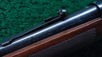 W4397 WINCHESTER MODEL 94AE LEGACY ROUND BARREL CHECKERED PISTOL GRIP DELUXE CARBINE CHAMBERED IN .357 MAGNUM [M] - Image 12