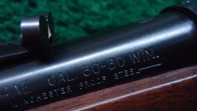W4403 WINCHESTER MODEL 94AE LEGACY ROUND BARREL CHECKERED PISTOL GRIP DELUXE CARBINE CHAMBERED IN 30 WIN [M]; - Image 6