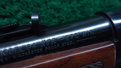 W4378 LARGE LOOP WINCHESTER BIG BORE 94 XTR LEVER ACTION CARBINE CHAMBERED FOR 375 WIN [M] - Image 6