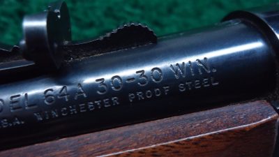 W4409 WINCHESTER MODEL 64A STANDARD LEVER ACTION RIFLE CHAMBERED FOR .30-30 WIN [M] - Image 6