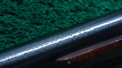 W031 WINCHESTER MODEL 36 BOLT ACTION SHOTGUN 9MM RF SHOT [M] - Image 6