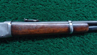 W4375 RARE WINCHESTER MODEL 94/95 HYBRID SADDLE RING CARBINE MANUFACTURED WITH A MODEL 95 BARREL CHAMBERED IN 30 WCF [M] - Image 4