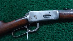 W4375 RARE WINCHESTER MODEL 94/95 HYBRID SADDLE RING CARBINE MANUFACTURED WITH A MODEL 95 BARREL CHAMBERED IN 30 WCF [M]
