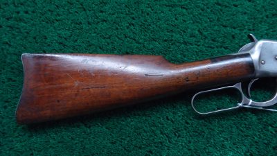 W4375 RARE WINCHESTER MODEL 94/95 HYBRID SADDLE RING CARBINE MANUFACTURED WITH A MODEL 95 BARREL CHAMBERED IN 30 WCF [M] - Image 23