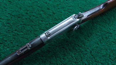 W4375 RARE WINCHESTER MODEL 94/95 HYBRID SADDLE RING CARBINE MANUFACTURED WITH A MODEL 95 BARREL CHAMBERED IN 30 WCF [M] - Image 3