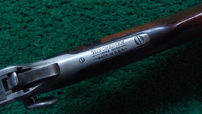 W4375 RARE WINCHESTER MODEL 94/95 HYBRID SADDLE RING CARBINE MANUFACTURED WITH A MODEL 95 BARREL CHAMBERED IN 30 WCF [M] - Image 7