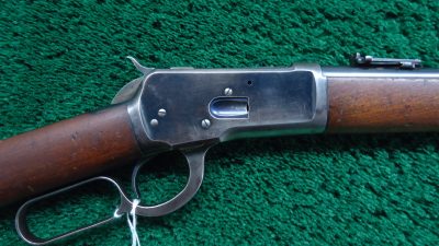 W4365 *Sale Pending* WINCHESTER MODEL 1892 SADDLE RING CARBINE IN 38 WCF [M]