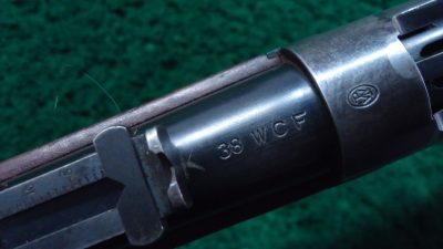 W4365 *Sale Pending* WINCHESTER MODEL 1892 SADDLE RING CARBINE IN 38 WCF [M] - Image 6