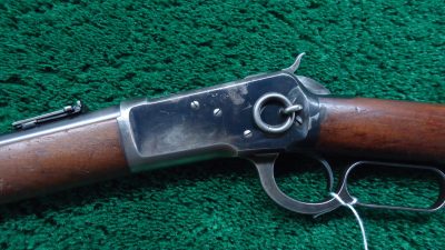 W4365 *Sale Pending* WINCHESTER MODEL 1892 SADDLE RING CARBINE IN 38 WCF [M] - Image 2