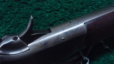 W4386 ANTIQUE WINCHESTER MODEL 1985 LOW WALL RIFLE IN 32 WCF [A] - Image 15
