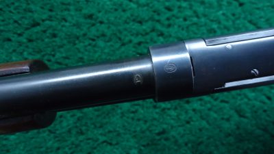 W4382 LATE WINCHESTER MODEL 90 ROUND BARREL SLIDE ACTION RIFLE IN .22 WRF [M] - Image 10