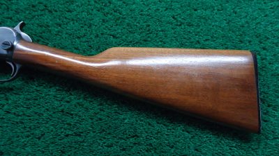 W4382 LATE WINCHESTER MODEL 90 ROUND BARREL SLIDE ACTION RIFLE IN .22 WRF [M] - Image 18