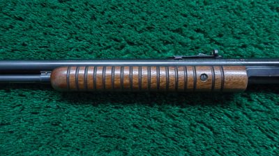 W4382 LATE WINCHESTER MODEL 90 ROUND BARREL SLIDE ACTION RIFLE IN .22 WRF [M] - Image 15