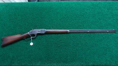 W4414 WINCHESTER MODEL 1873 RIFLE WITH 32 INCH BARREL IN 32 WCF [A] - Image 24