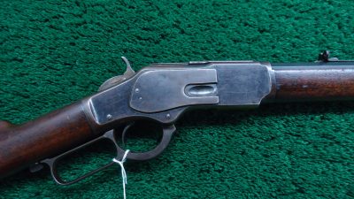 W4414 WINCHESTER MODEL 1873 RIFLE WITH 32 INCH BARREL IN 32 WCF [A]