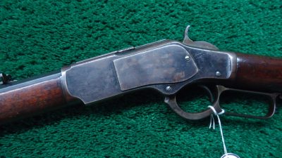 W4414 WINCHESTER MODEL 1873 RIFLE WITH 32 INCH BARREL IN 32 WCF [A] - Image 2