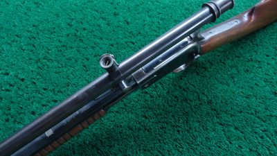 W4380 WINCHESTER MODEL 1890 SLIDE ACTION TAKEDOWN RIFLE WITH A-5 SCOPE [M] - Image 4