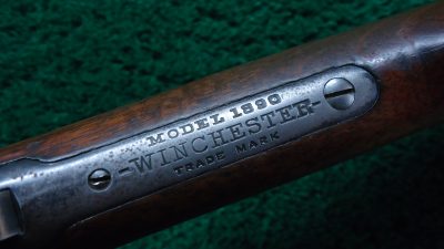 W4380 WINCHESTER MODEL 1890 SLIDE ACTION TAKEDOWN RIFLE WITH A-5 SCOPE [M] - Image 9