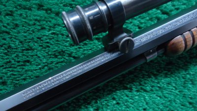 W4380 WINCHESTER MODEL 1890 SLIDE ACTION TAKEDOWN RIFLE WITH A-5 SCOPE [M] - Image 15