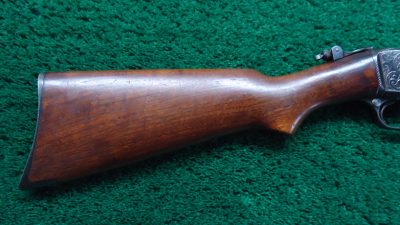 R2445 REMINGTON MODEL 14 SLIDE ACTION RIFLE CUSTOM ENGRAVED BY A.A. WHITE IN CALIBER .32 REM [M] - Image 23
