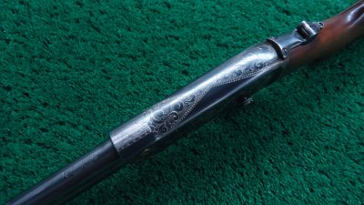 R2445 REMINGTON MODEL 14 SLIDE ACTION RIFLE CUSTOM ENGRAVED BY A.A. WHITE IN CALIBER .32 REM [M] - Image 4
