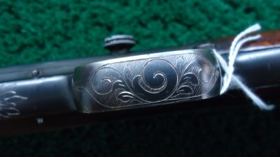 R2445 REMINGTON MODEL 14 SLIDE ACTION RIFLE CUSTOM ENGRAVED BY A.A. WHITE IN CALIBER .32 REM [M] - Image 14
