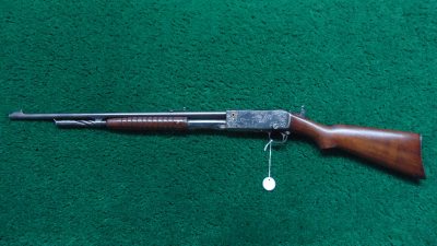 R2445 REMINGTON MODEL 14 SLIDE ACTION RIFLE CUSTOM ENGRAVED BY A.A. WHITE IN CALIBER .32 REM [M] - Image 24