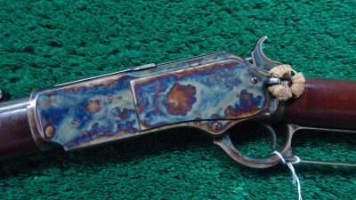 W4419 WINCHESTER MODEL 1876 LEVER ACTION CARBINE IN CALIBER 45-75 [A] - Image 2