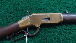 W4157 WINCHESTER MODEL 1866 RIFLE WITH HENRY MARKED BARREL [A]