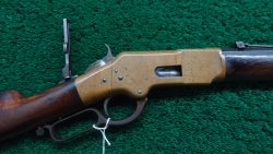 W4199 SCARCE WINCHESTER MODEL 1866 RIFLE WITH EARLY HENRY MARKED BARREL [A]