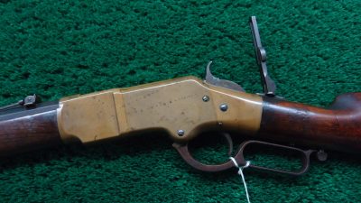 W4199 SCARCE WINCHESTER MODEL 1866 RIFLE WITH EARLY HENRY MARKED BARREL [A] - Image 2